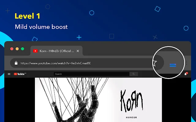 Sound Booster: Amplificador de Volumen para Chrome – Descarga Gratis - Screenshot 3