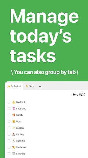 Daily Checklist – Administra tus tareas y aumenta tu productividad - Screenshot 17