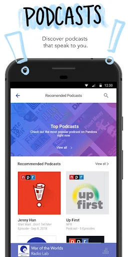 Descargar Pandora Music & Podcasts – Escucha Radio Personalizada - Screenshot 5