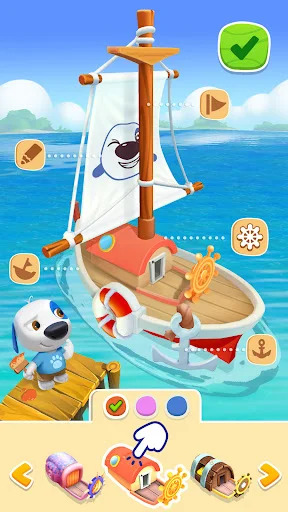 Descargar My Talking Hank: Islands – Aventura y Mascotas Gratis - Screenshot 22