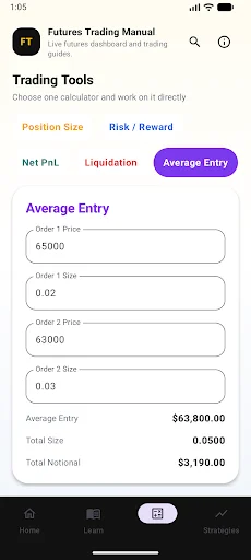 Futures Trading Guide: Aprende Trading y Datos BTC/ETH en Vivo - Screenshot 20
