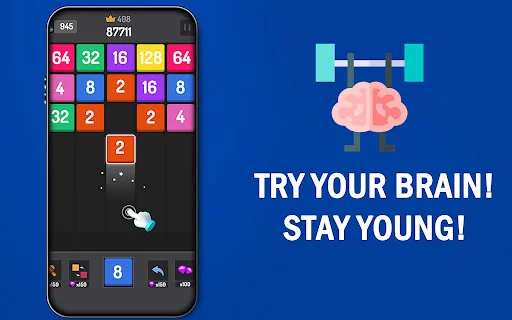 Descarga Number Games – 2048 Blocks: Rompecabezas Adictivo Gratis - Screenshot 20
