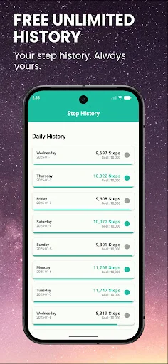 StepMate: Contador de Pasos Privado – Descarga Gratis en Español - Screenshot 3
