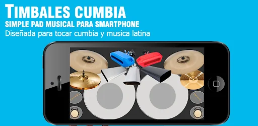 Descargar Timbales Cumbia Gratis – App de Percusión Realista - Screenshot 1