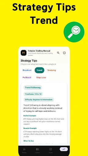 Futures Trading Guide: Aprende Trading y Datos BTC/ETH en Vivo - Screenshot 7