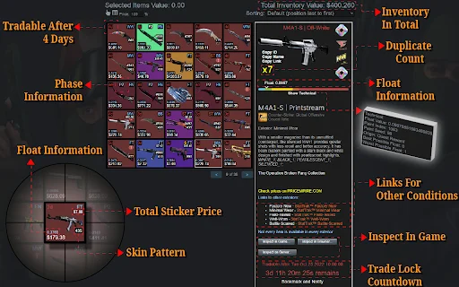 CS2 Trader: Optimiza tus intercambios en Steam y gana más dinero - Screenshot 1