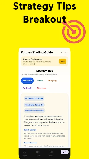 Futures Trading Guide: Aprende Trading y Datos BTC/ETH en Vivo - Screenshot 5