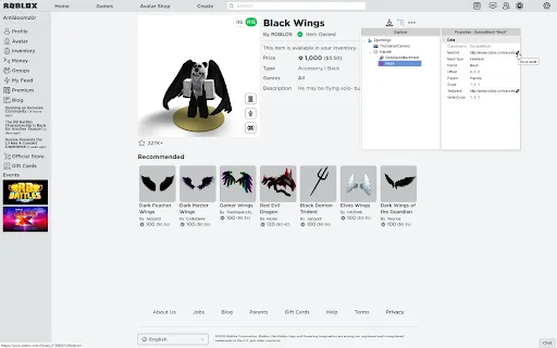 BTRoblox: Mejora tu experiencia en Roblox – Descarga gratuita - Screenshot 3