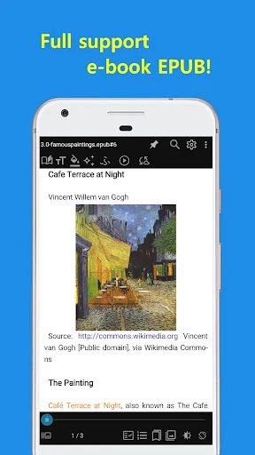 Descargar CherieViewer: Visualiza EPUB, Comics y Heic sin descomprimir - Screenshot 3