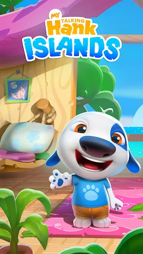 Descargar My Talking Hank: Islands – Aventura y Mascotas Gratis - Screenshot 8