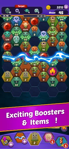 Descargar Shoot The Monster – El Mejor Juego de Puzzle 2048 Gratis - Screenshot 4