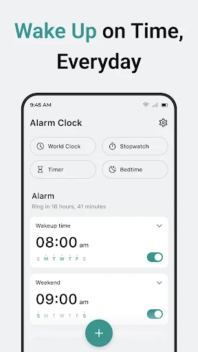 Descarga Alarm Clock – Despertador Inteligente y Temporizador - Screenshot 1