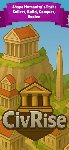 Descarga CivRise APK para Android: Construye tu Civilización Idle - Screenshot 1