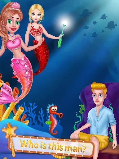 Descarga Princess Mermaid Story – Vive Aventuras Submarinas Gratis - Screenshot 12