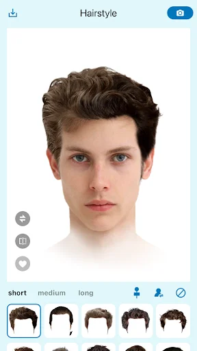 Hairstyle Try On: Cambia tu Look con IA – Descarga Gratis - Screenshot 21