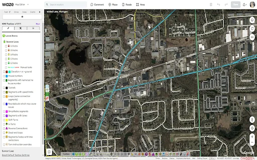 WME Toolbox: Optimiza tu Edición en Waze Map Editor - Screenshot 1