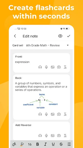 Descarga Knowlet: Mejora tu estudio con flashcards inteligentes - Screenshot 5