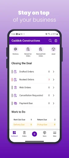 EZRentOut: Software de Alquiler de Equipos – Descarga la App - Screenshot 2