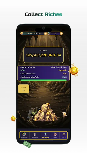 Descarga Magical Tycoon: Economy Idle – Construye tu Imperio Mágico - Screenshot 1