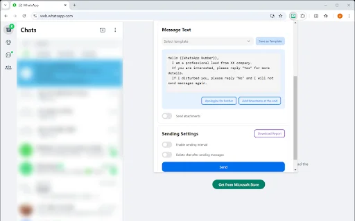 WA Bulk Sender Pro: Envío Masivo en WhatsApp Fácil y Rápido - Screenshot 2