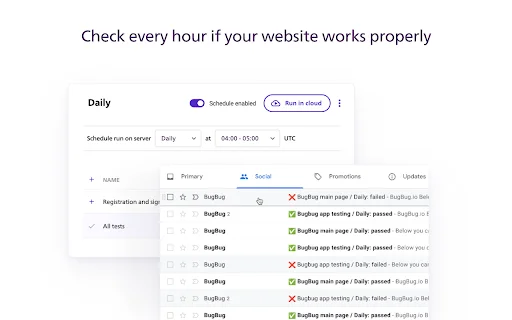 BugBug Automation Testing: Automatización Web sin Código - Screenshot 3
