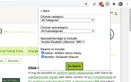 WikiTree Sourcer: Mejora tu genealogía con citas rápidas - Screenshot 2