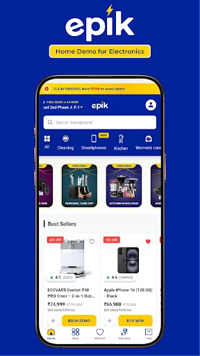 Descarga Epik: Gadgets Inteligentes con Entrega Rápida en Casa - Screenshot 1