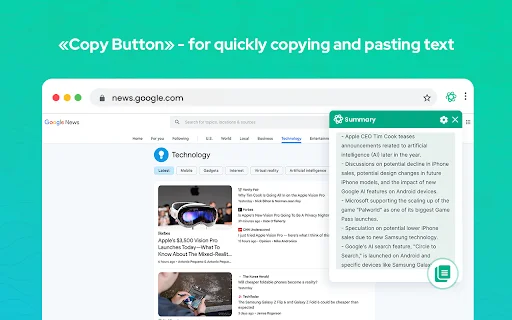 Resumen para YouTube: IA para resumir videos y webs gratis - Screenshot 4