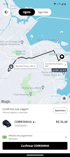 Descarga Corridinha: Movilidad Urbana Rápida y Segura - Screenshot 3