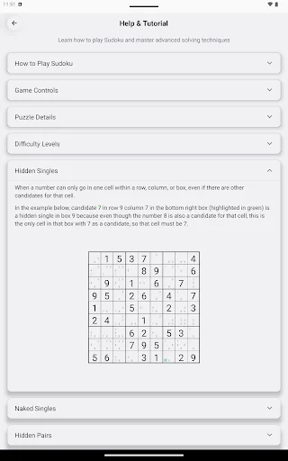 Sudoku Trainer! – Domina Sudoku con Técnicas Inteligentes - Screenshot 15