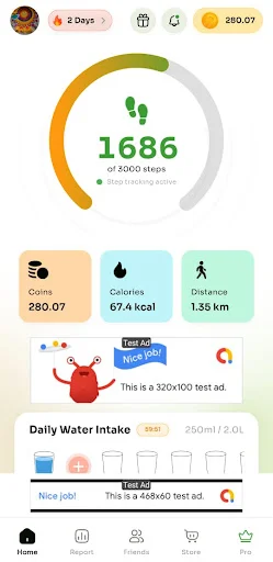 Descarga Walk Wallet: Camina, Acumula Monedas y Gana Premios - Screenshot 2