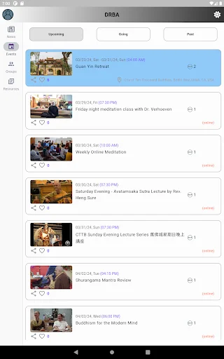 Descarga Dharma Realm Buddhist Assoc. – Eventos y Meditación Budista - Screenshot 16