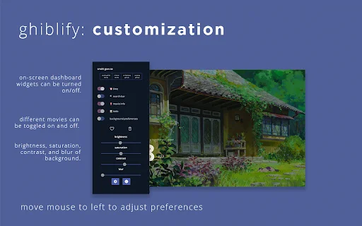 Ghiblify: Nueva pestaña con estética Studio Ghibli – Descargar - Screenshot 3