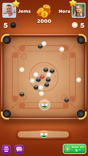 Descargar Carrom Cricket: El Mejor Juego de Mesa y Discos Online - Screenshot 5