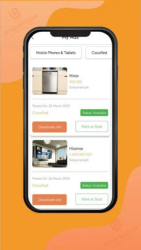 Descarga Iraqi Bazzar: Compra y Vende Fácilmente – App Gratuita - Screenshot 14