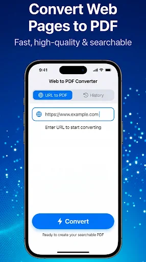 HTML to PDF – Web Converter: Convierte Webs a PDF Fácilmente - Screenshot 1