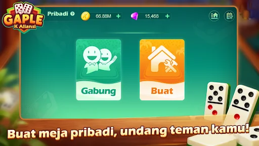Descargar K Aliansi Gaple–Domino Online – Juego de Dominó Gratis - Screenshot 2