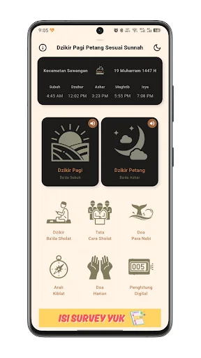 Descarga Dzikir Pagi Petang Sunnah – Tu Guía Espiritual Diaria - Screenshot 2