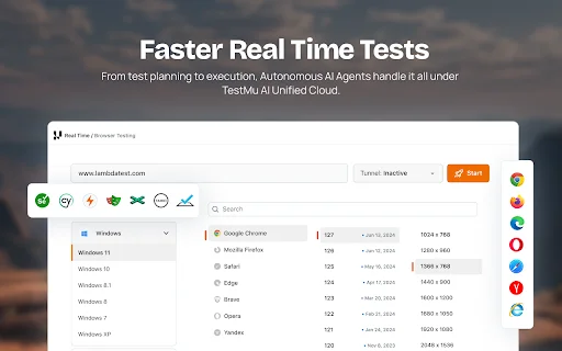TestMu AI: Pruebas Cross Browser en la Nube – Descarga Gratis - Screenshot 1