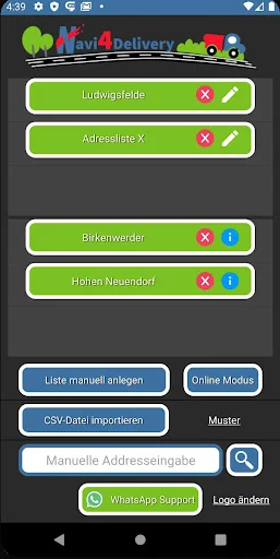 Navi4Delivery: Planificador de Rutas Eficiente para Entregas - Screenshot 2