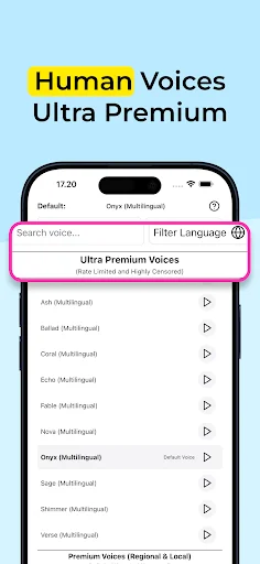 TTS Reader Pro: Convierte Texto a Voz sin Límites – Descarga Ya - Screenshot 3