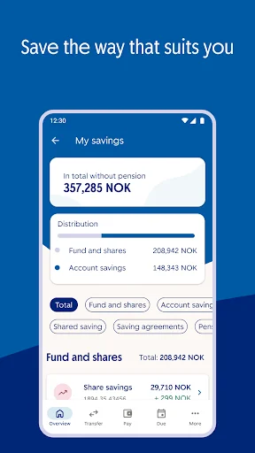Descarga SpareBank 1 Mobile Banking – Gestión Bancaria Segura - Screenshot 5