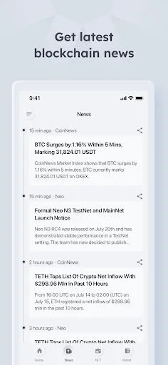 Descarga OneGate: Tu Puerta de Acceso al Mundo Blockchain y Cripto - Screenshot 2
