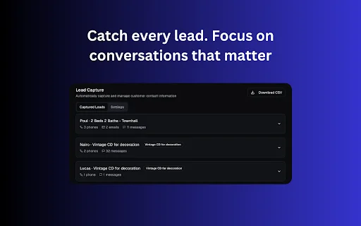 FB Auto Reply AI: Automatiza tus Ventas en Marketplace - Screenshot 2