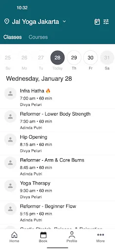 Descargar Jal Yoga – Reserva tus clases de yoga fácilmente - Screenshot 2