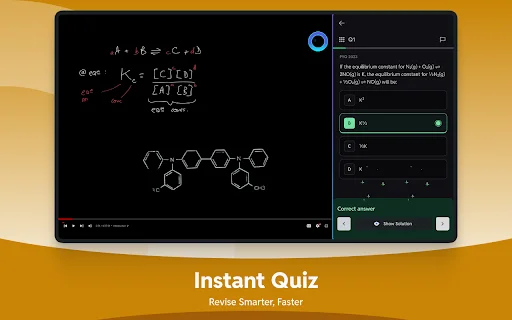 Pi Lens: Mejora tu estudio en YouTube con Tests y Resúmenes - Screenshot 4