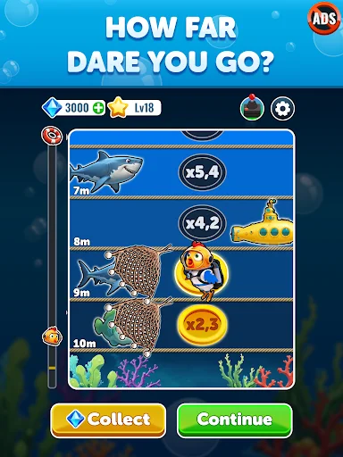 Descargar Chicken Cross – Sea Cross 2 – ¡Gana hasta x1000! - Screenshot 7