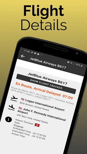 Fukuoka Airport Flight Info: Información de Vuelos en Tiempo Real - Screenshot 4