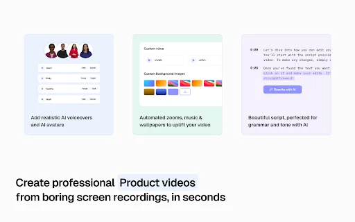 Trupeer AI: Grabador de Pantalla y Editor de Video Profesional - Screenshot 1