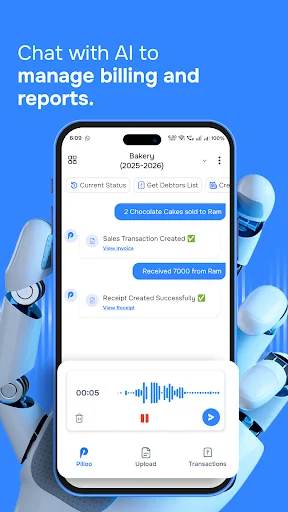 Descarga Pilloo AI: Facturación y Contabilidad por Voz Fácil - Screenshot 3